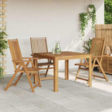 Vidaxl tuinstoelen inklapbaar 3 st massief acaciahout