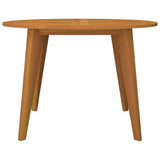 Vidaxl tuintafel ø110x75 cm massief acaciahout