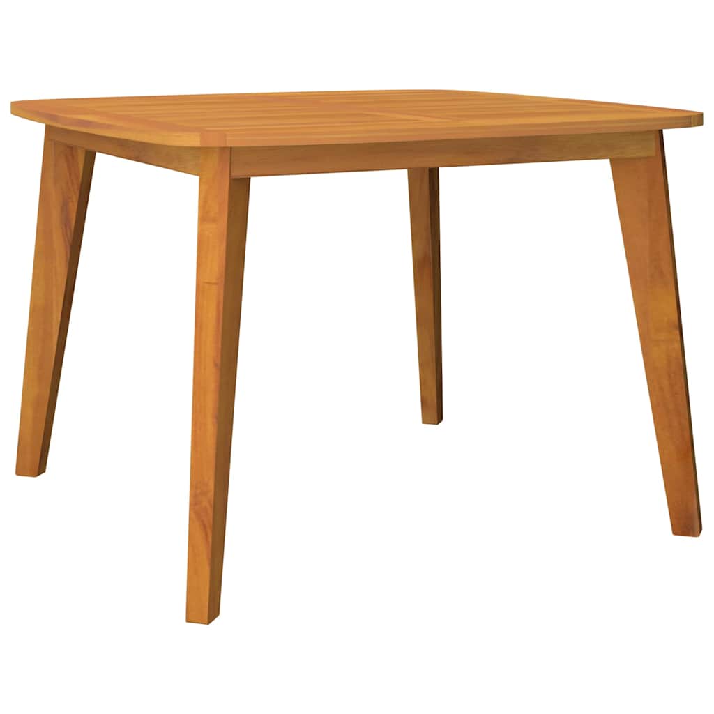 Vidaxl tuintafel 110x110x75 cm massief acaciahout