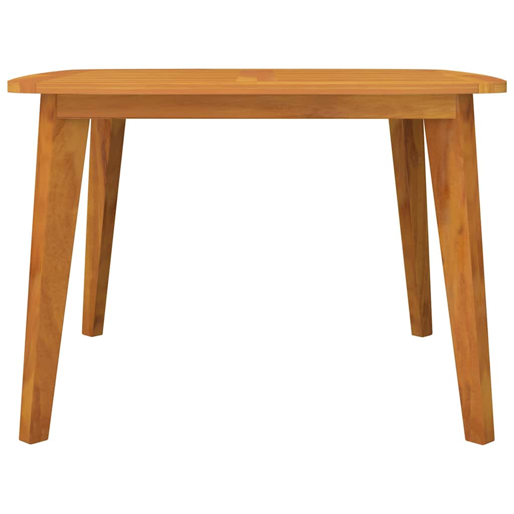 Vidaxl tuintafel 110x110x75 cm massief acaciahout