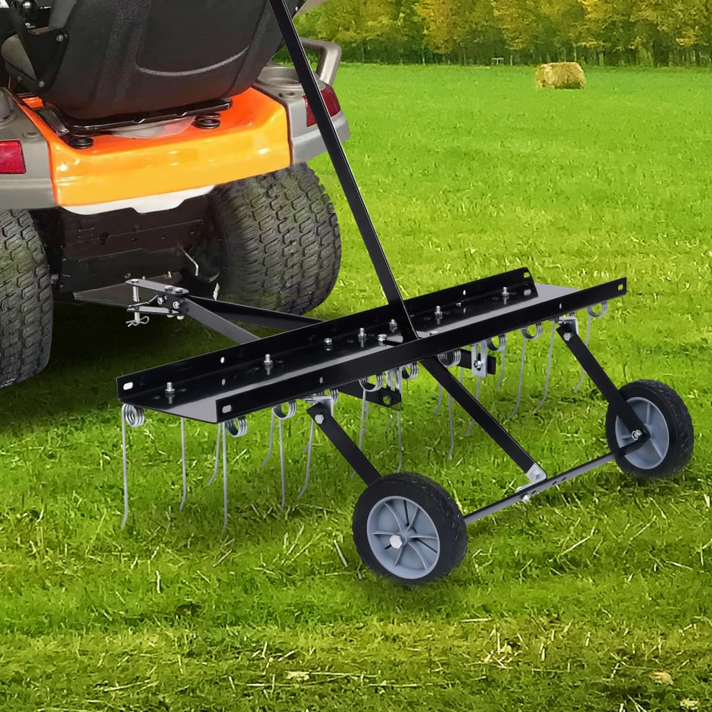 Vidaxl Verticuteerer pour la conduite arrière-une tondeuse 100 cm