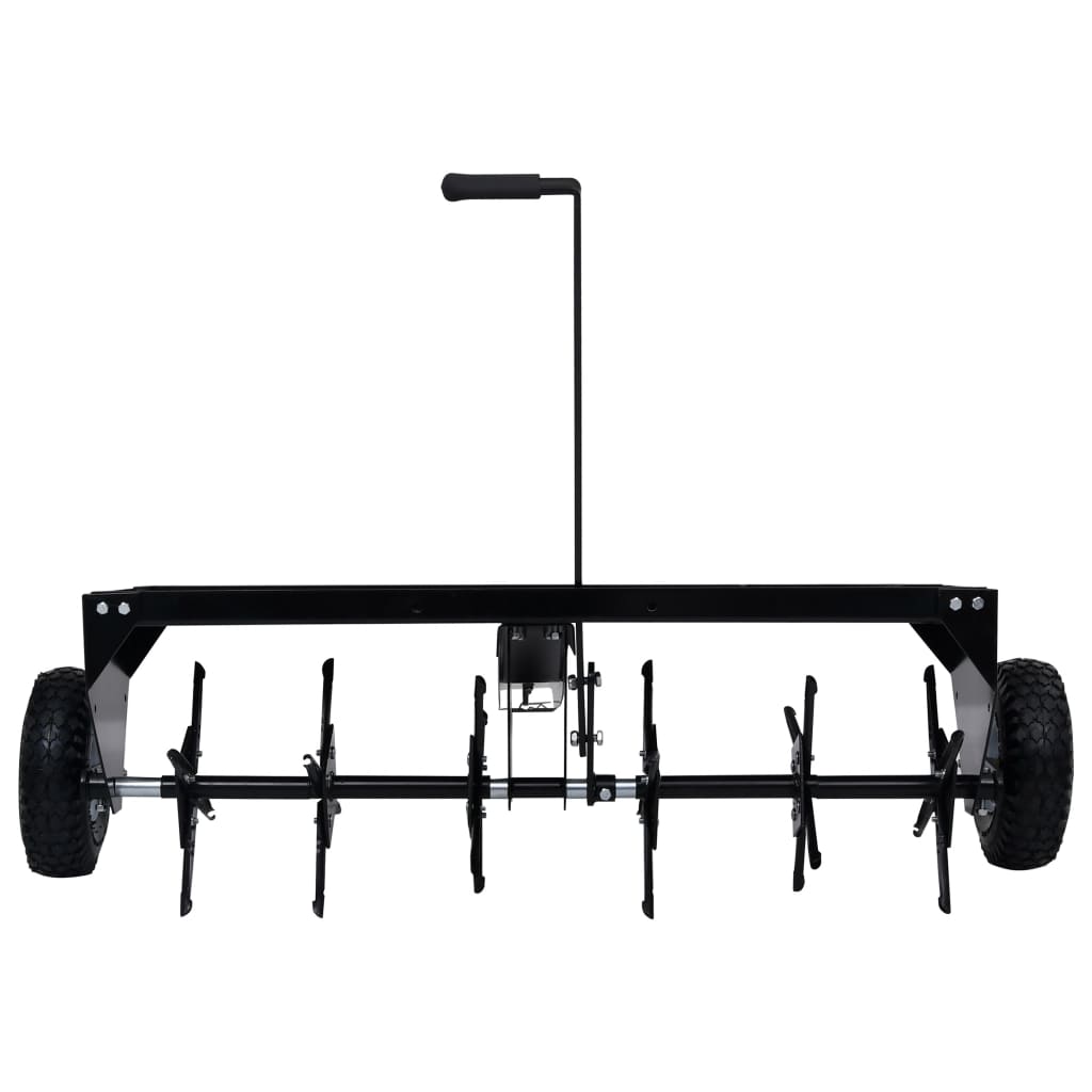 Vidaxl Gazon Achter pour le trajet - une tondeuse 102 cm