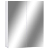 Vidaxl badkamerspiegelkast 60x15x75 cm mdf wit