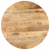 Vidaxl bistrotafel rond ø70x75 cm ruw mangohout