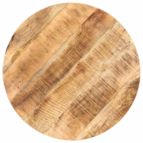 Vidaxl bistrotafel rond ø80x75 cm ruw mangohout