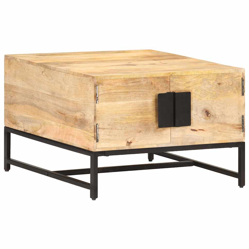 Vidaxl salontafel 67x67x45 cm massief mangohout