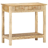 Vidaxl wandtafel 80x35x74 cm massief mangohout