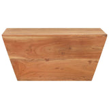 Vidaxl salontafel v-vormig 66x66x30 cm massief acaciahout