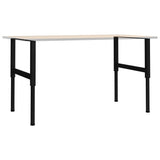 Vidaxl werkbankframes verstelbaar 2 st 85x(69-95,5) cm metaal zwart
