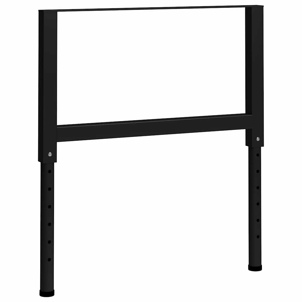 Vidaxl werkbankframes verstelbaar 2 st 85x(69-95,5) cm metaal zwart