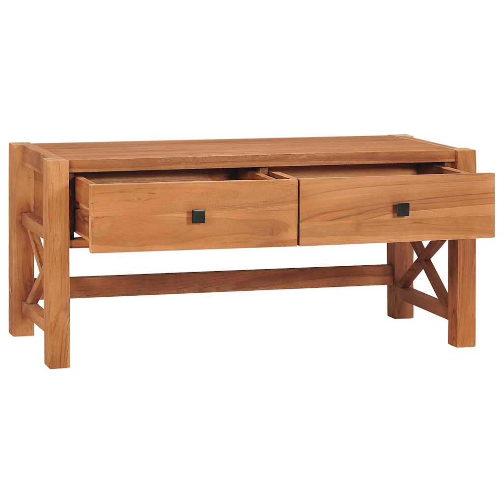 Vidaxl tv-meubel 100x40x45 cm teakhout