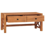 Vidaxl tv-meubel 100x40x45 cm teakhout