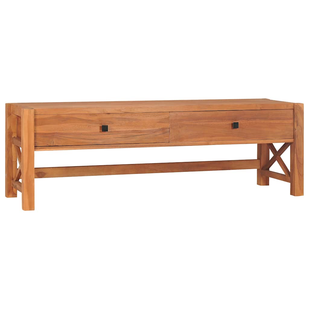 Vidaxl tv-meubel 140x40x45 cm teakhout