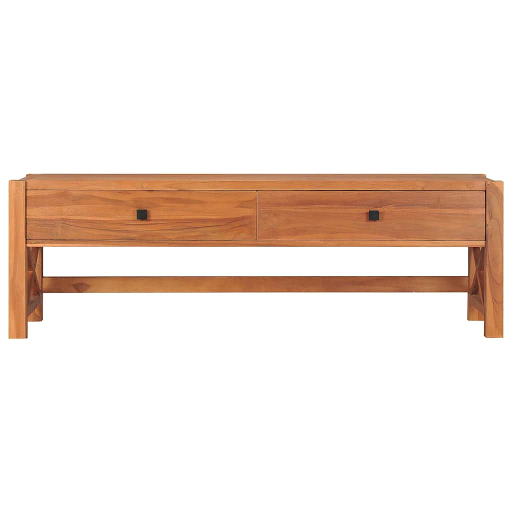 Vidaxl tv-meubel 140x40x45 cm teakhout