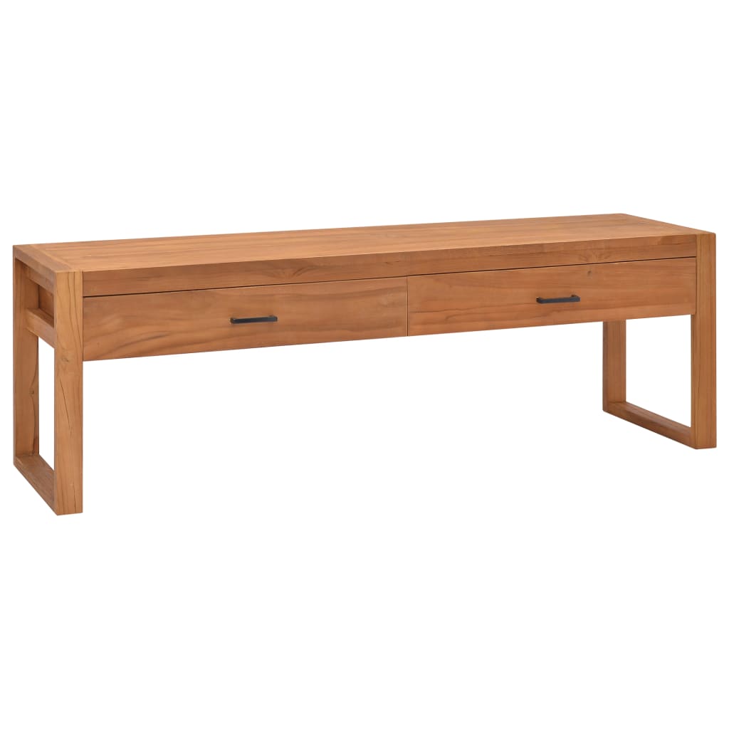 Vidaxl tv-meubel 140x40x45 cm teakhout