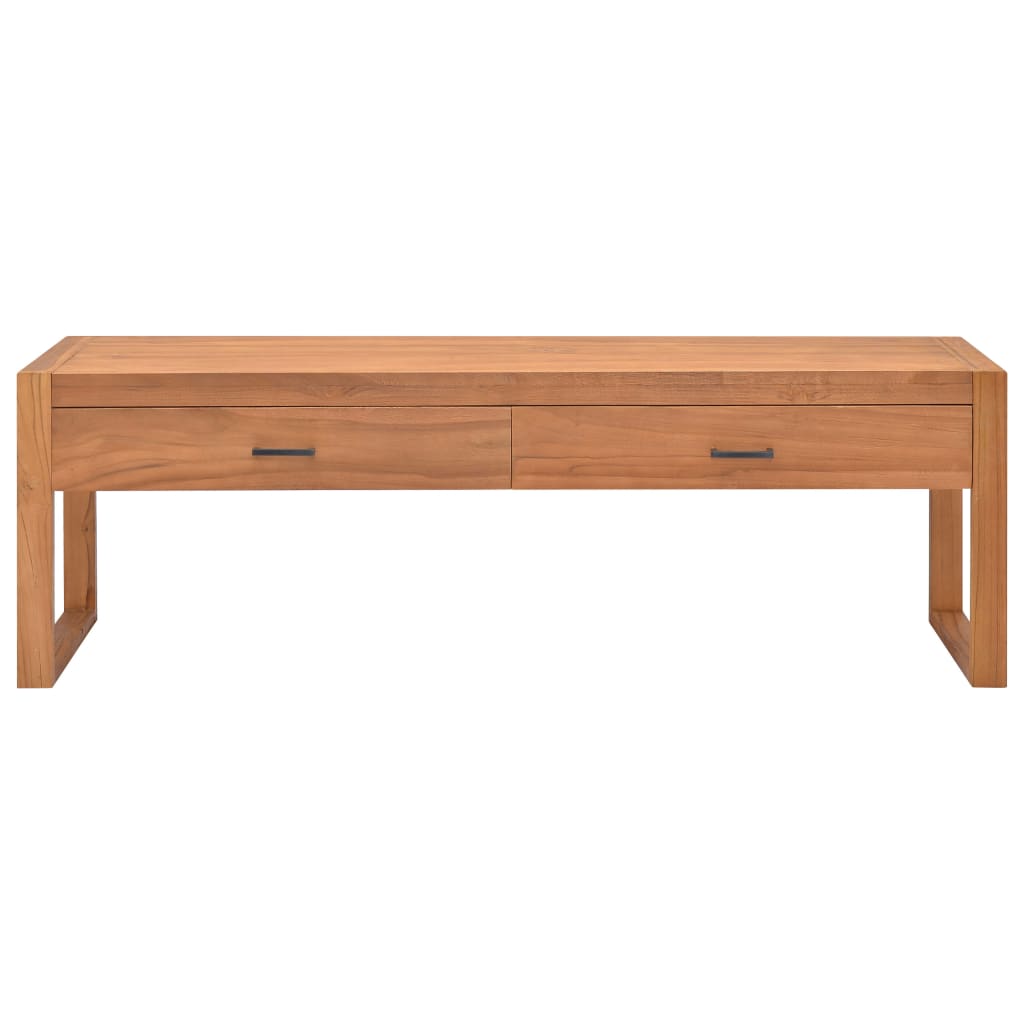 Vidaxl tv-meubel 140x40x45 cm teakhout