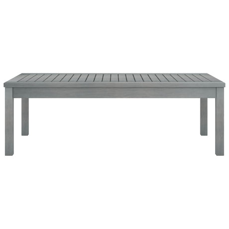 Vidaxl salontafel 100x50x33 cm massief acaciahout grijs