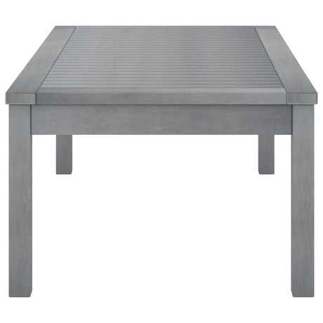 Vidaxl salontafel 100x50x33 cm massief acaciahout grijs