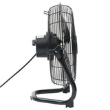 Vidaxl talni ventilator 3 hitrosti 115,2 w 60 cm črna