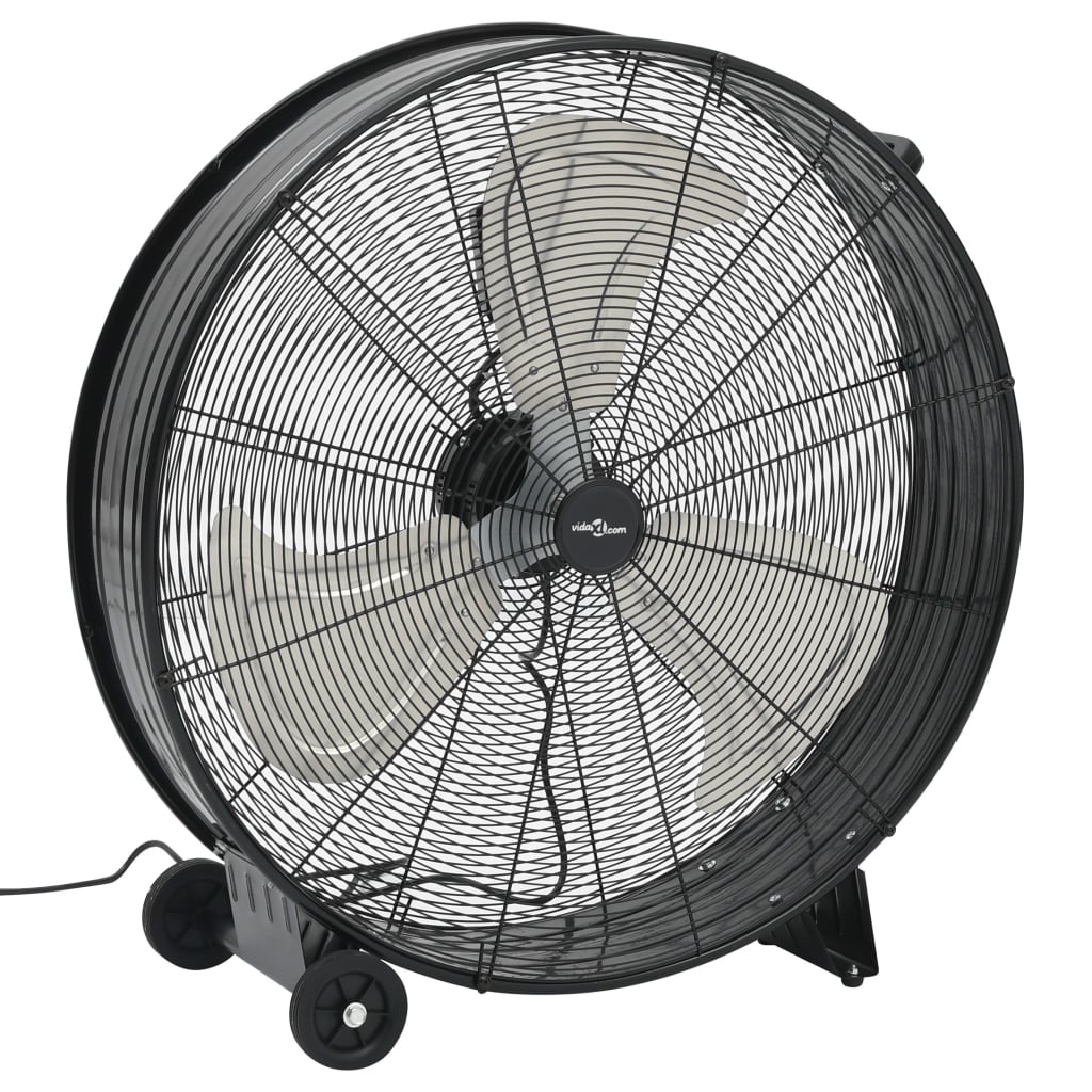 Vidaxl Trumbler ventilator Industrial 240 W 77 cm črna