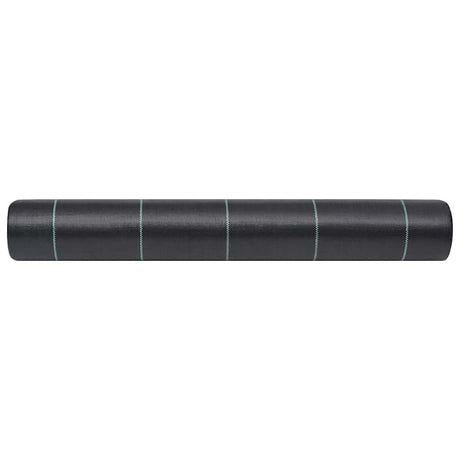 Vidaxl worteldoek 2x25 m pp zwart