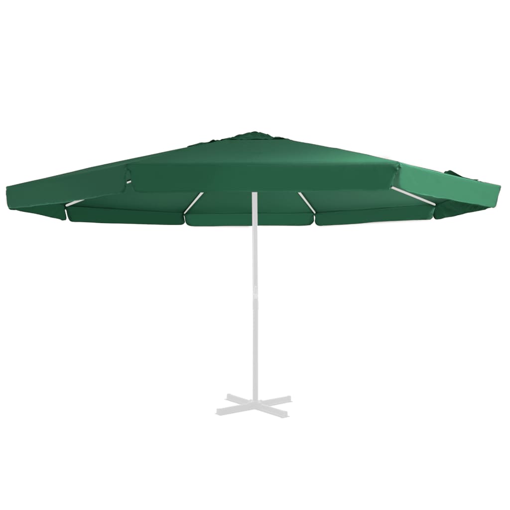 Náhradní hadřík Vidaxl pro Parasol 500 cm zelená