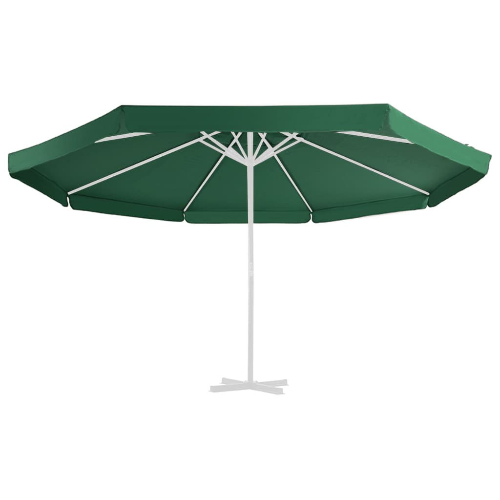 Náhradní hadřík Vidaxl pro Parasol 500 cm zelená