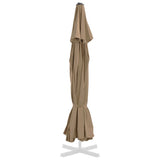 Vidaxl Ersatztuch für Parasol 500 cm Taupe