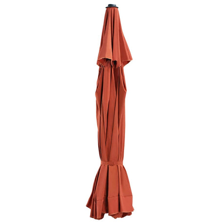 Vidaxl vervangingsdoek voor parasol 500 cm terracottakleurig