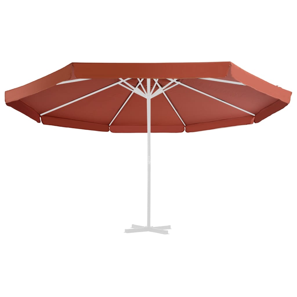 Vidaxl ersättare för parasol 500 cm terrakotta -färgad