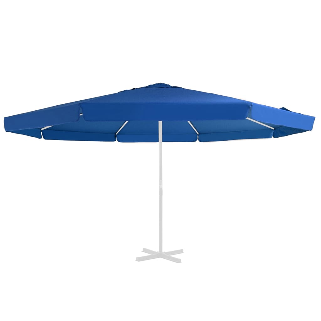 Tela de reemplazo de Vidaxl para Parasol 500 cm azul azul