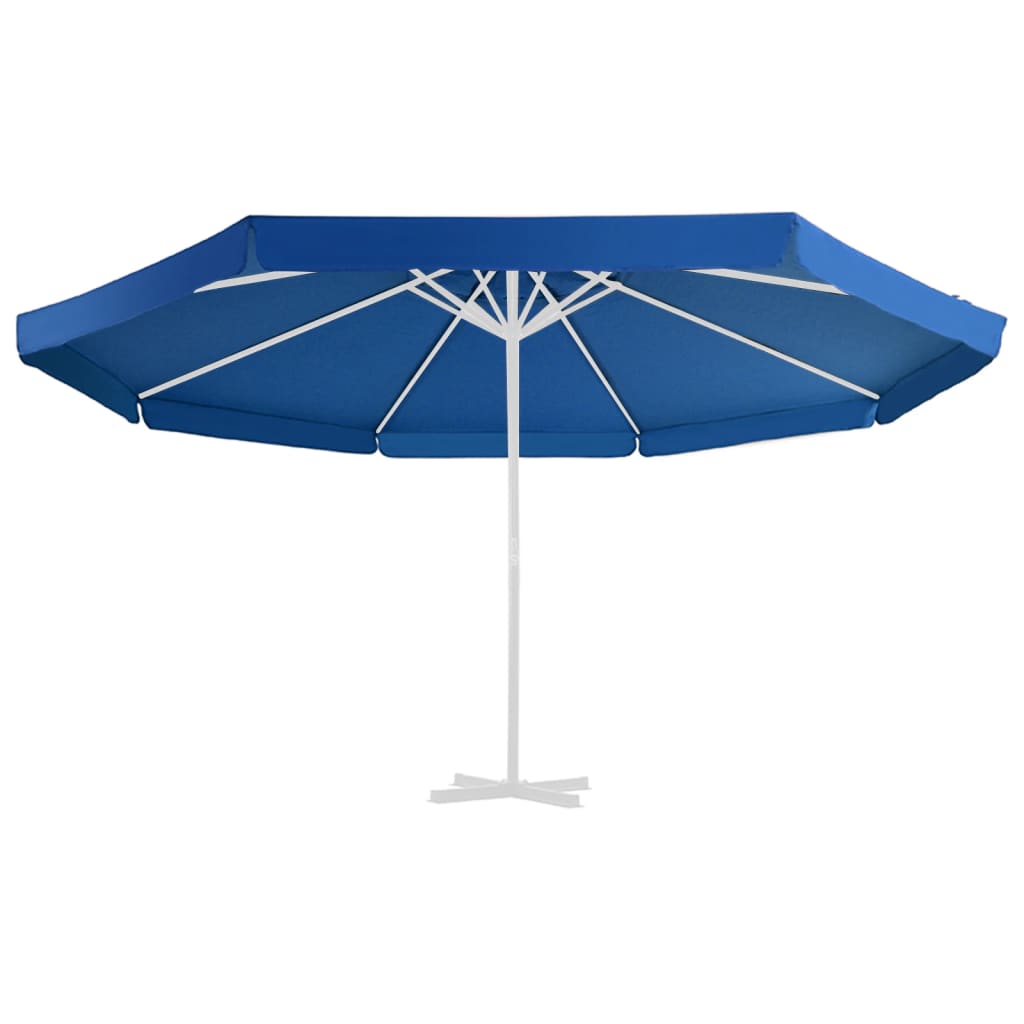 Nadomestna krpa Vidaxl za parasol 500 cm azure modra