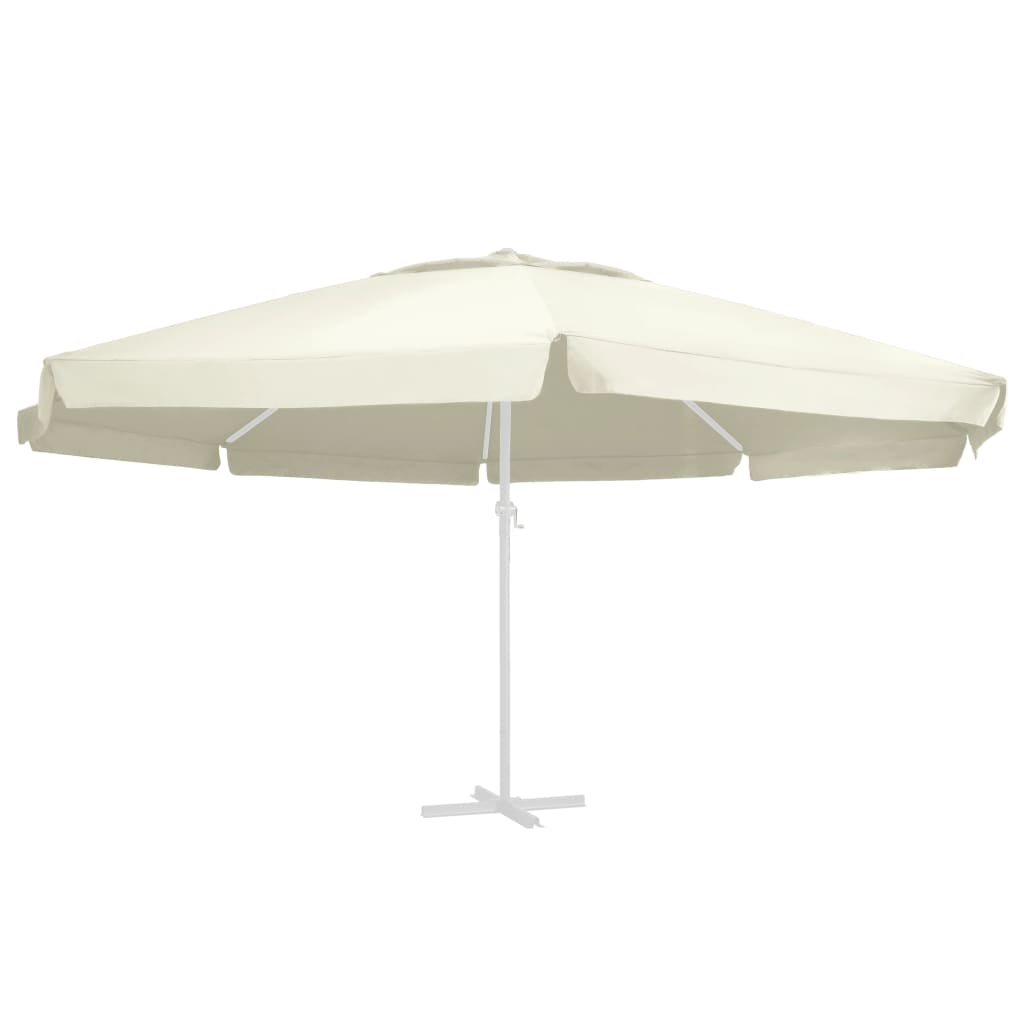 Náhradní hadřík Vidaxl pro parasol 600 cm písek -