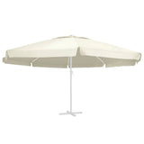Vidaxl vervangingsdoek voor parasol 610 cm zandkleurig