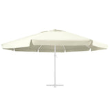 Vidaxl vervangingsdoek voor parasol 610 cm zandkleurig