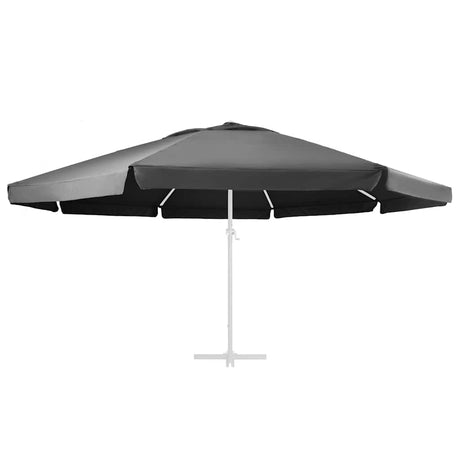 Vidaxl vervangingsdoek voor parasol 610 cm antracietkleurig