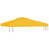 Vidaxl prieeldak 2-laags 310 g m² 3x3 m geel