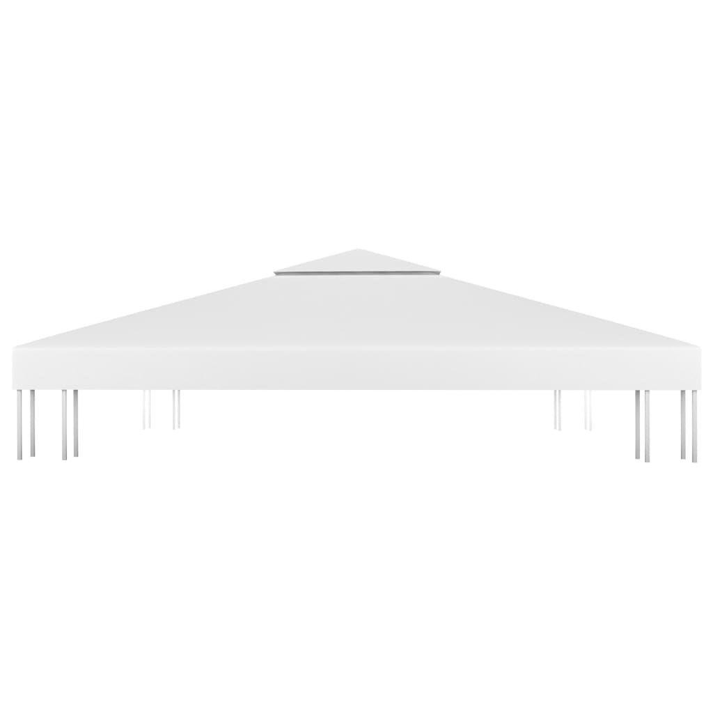 Vidaxl Prie's Toit 2 couches 310 g m² 3x3 m blanc