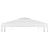 Vidaxl prieeldak 2-laags 310 g m² 3x3 m wit