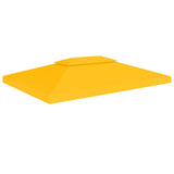 Vidaxl Prieverkak 2 capas 310 g m² 4x3 m amarillo