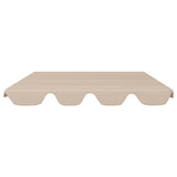 Vidaxl vervangingsluifel voor schommelbank 188 168x145 110 cm beige