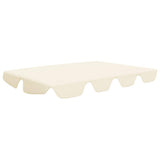 Vidaxl vervangingsluifel voor schommelbank 188 168x145 110 cm crème