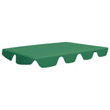 Vidaxl Slip de remplacement pour le banc de swing 188 168x145 110 cm vert