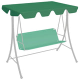 Náhradní skluz Vidaxl pro Swing Bench 188 168x145 110 cm zelená