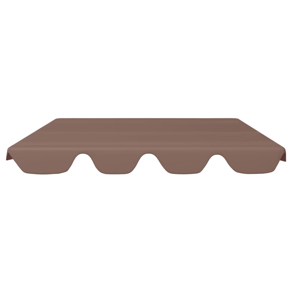 Vidaxl Replacement Slip for Swing Bench 188 168X145 110 CM Brown