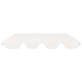 Vidaxl Slip de remplacement pour le banc de swing 188 168x145 110 cm blanc