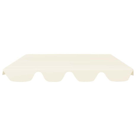 Vidaxl vervangingsluifel voor schommelbank 150 130x105 70cm crèmekleur