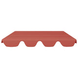 Vidaxl Replacement Slip for Swing Bench 150 130x105 70 cm terracotta