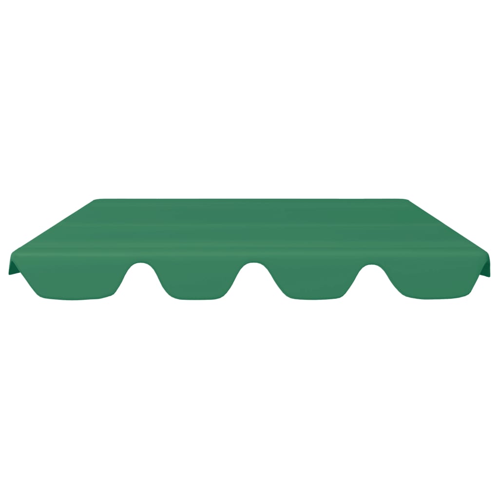 VidaXL replacement slip for swing bench 150 130x105 70 cm green