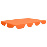 Vidaxl Slip de remplacement pour le banc de swing 150 130x105 70 cm orange